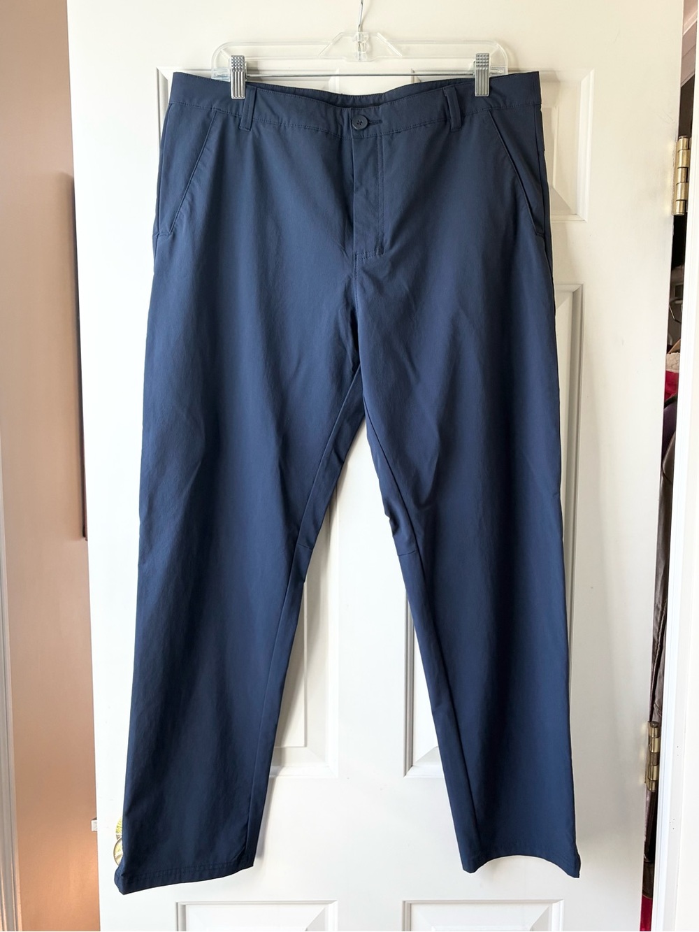 Oakley Lightweight Technical Performance Golf Pants Navy Blue Size 36
